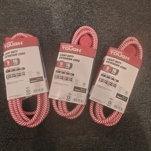 Three Extension cords